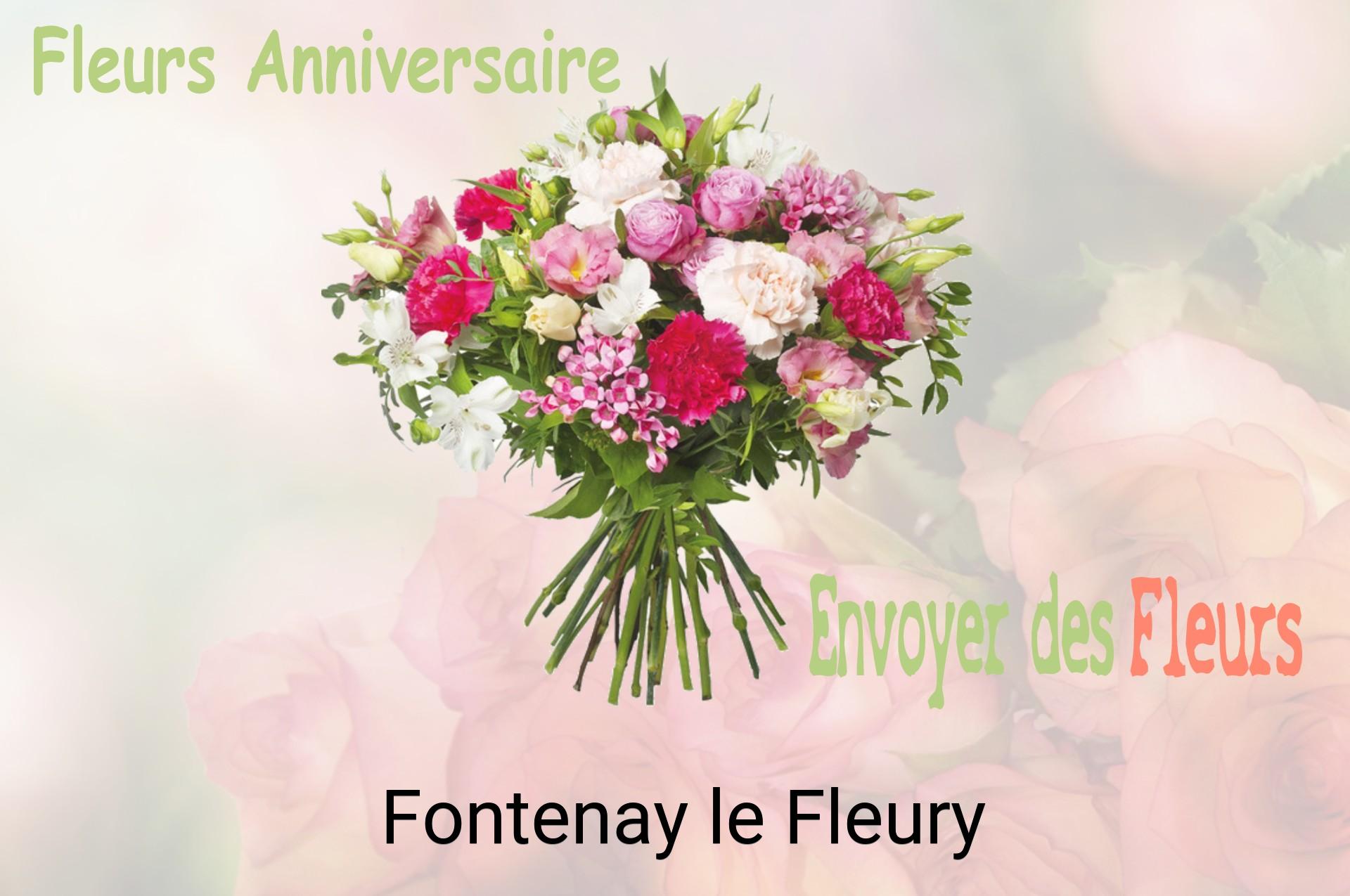 Bouquet de fleurs d’anniversaire livré à Fontenay-le-Fleury